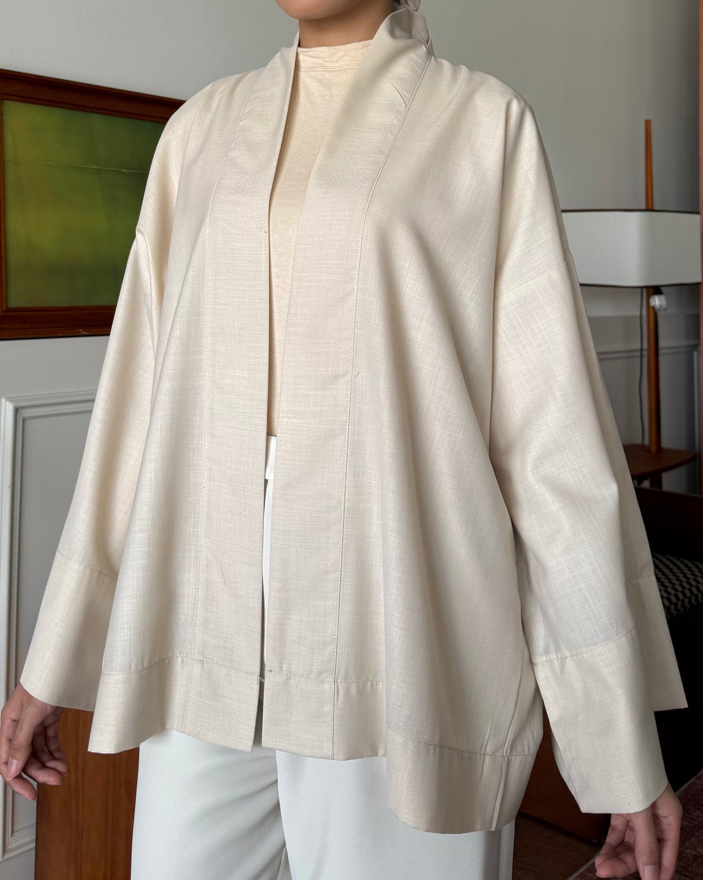 Kimono Top in Oatmeal