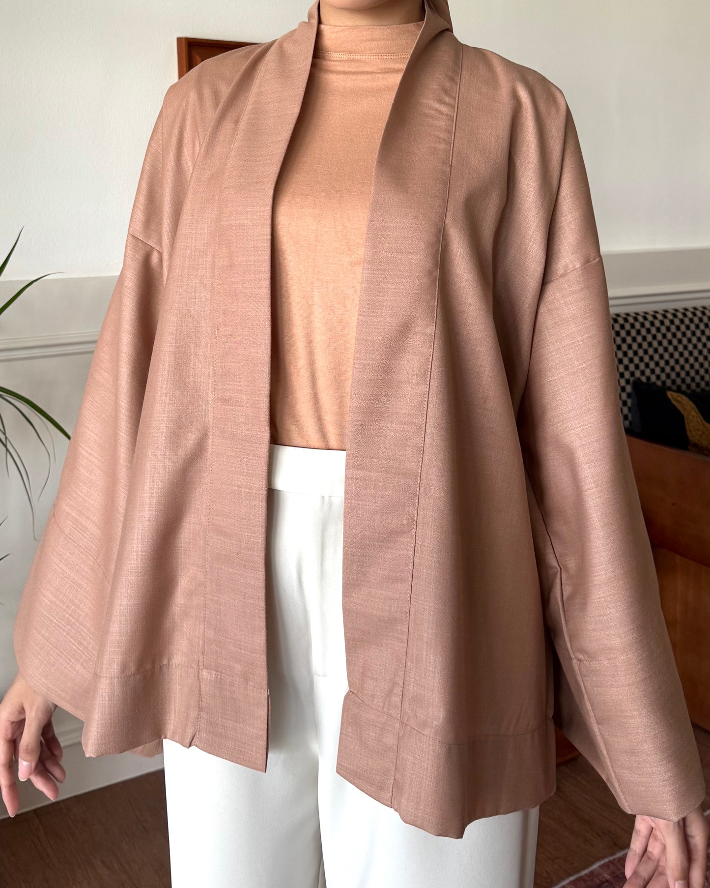 Kimono Top in Wood
